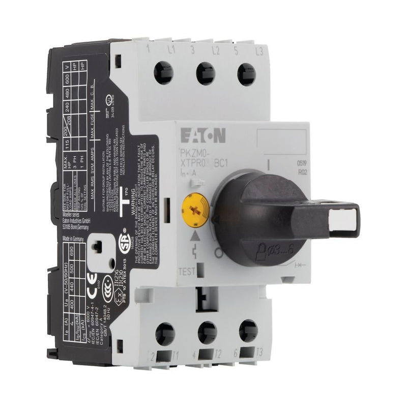 Eaton - Leistungsschalter für Motorschutz Motorschutzschalter 3polig PKZM0-0,25/AK Ir=0,16-0,25A