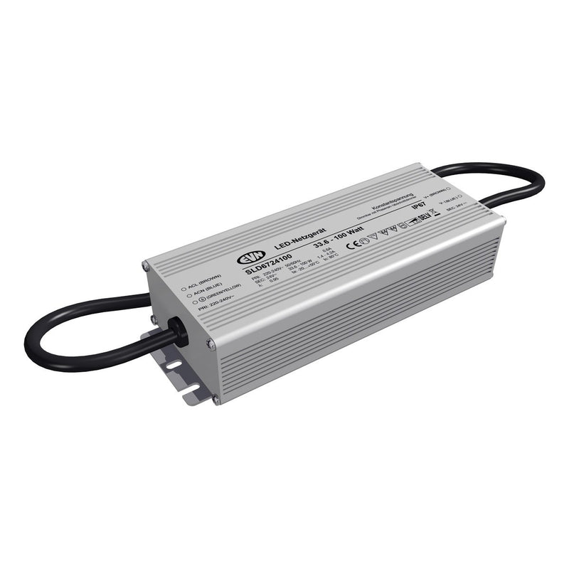 EVN Lichttechnik - LED-Betriebsgerät LED-Netzgerät SLD6724100 24VDC 33,6-100W IP67