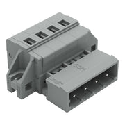 WAGO - Kabelsteckverbinder für Leiterplattensteckverbinder 1-Leiter-Stiftleiste 231-604/019-000 CAGECLAMP,2,5mm²,gr − 50 Stück