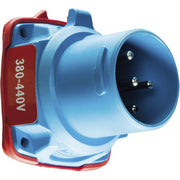 Marechal - Hochstrom-Rundsteckvorrichtung Einbaustecker 6118013 400V,50Hz,20A,3P+PE