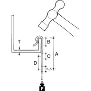 Niedax - Befestigungsklammer EKLIPS-Flanschbf. AV-155 − 100 Stück
