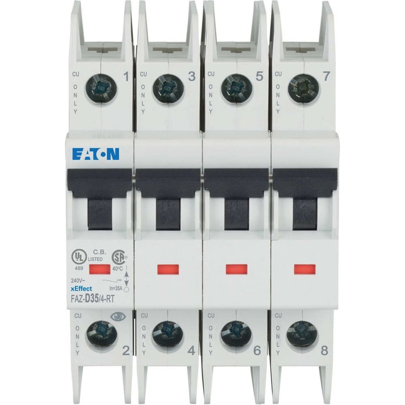 Eaton - Leitungsschutzschalter FAZ-D35/4-RT 35A,4p,Charakt:D,Rin