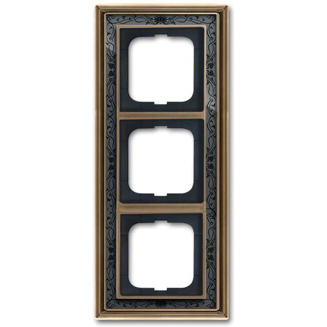 Busch-Jaeger - Abdeckrahmen Abdeckrahmen 1723-843-500 ms-antik Dekor anth  − 1 Stück
