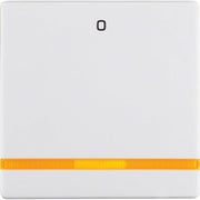 Berker - Abdeckung/Bedienelement für Installationsschalterprogramme Wippe 16246089 Aufdruck "0"