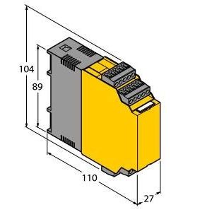 Turck - Durchflussüberwachungsgerät Strömungssensor FM-IM-2UPLI63X − 1 Stück
