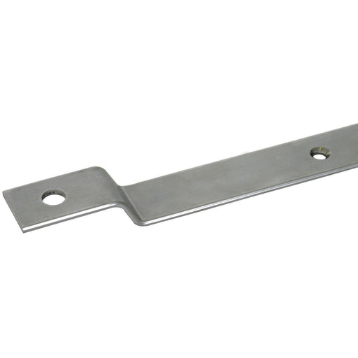 DEHN - Zubehör/Ersatzteile für Erdung und Blitzschutz Anschlussfahne gewinkelt AF 30X3.5 V4A ZW1500 Fl 30x3,5mm L 1500mm