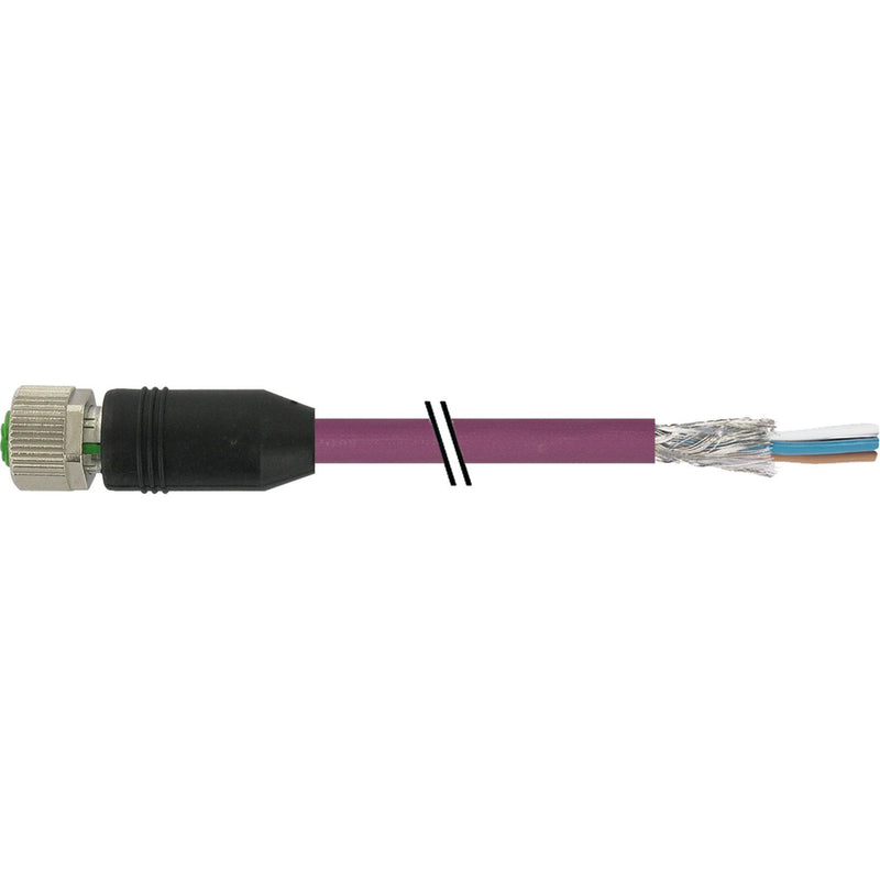 Murrelektronik - Konfektioniertes Sensor-Aktor-Kabel Steckverbinder 7000-14044-8031500 M12 Bu fr. Ende