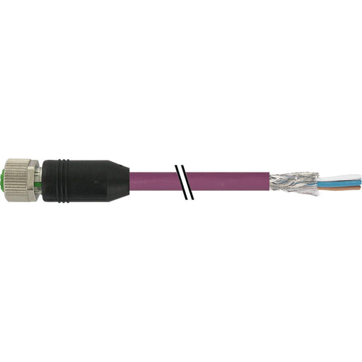 Murrelektronik - Konfektioniertes Sensor-Aktor-Kabel Steckverbinder 7000-14044-8031500 M12 Bu fr. Ende
