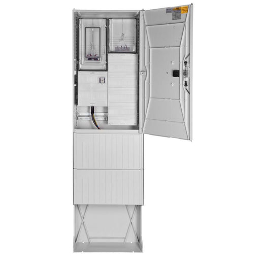 GSAB Elektrotechnik - Zähler-Komplettschrank Zähleranschlußsäule 03.00.1P1V4HSA mit Verteiler 4x13TE