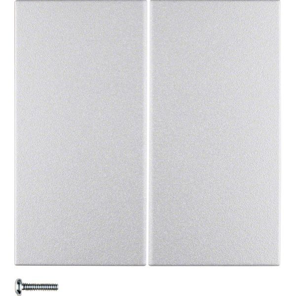 Berker - Bussystem-Tastwippe KNX-Funk Taste 2fach 85146183 alu matt