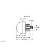 Turck - Optisches/Akustisches Signalgerät LED-Anzeige K50LGOWPQ Kennleuchte − 1 Stück
