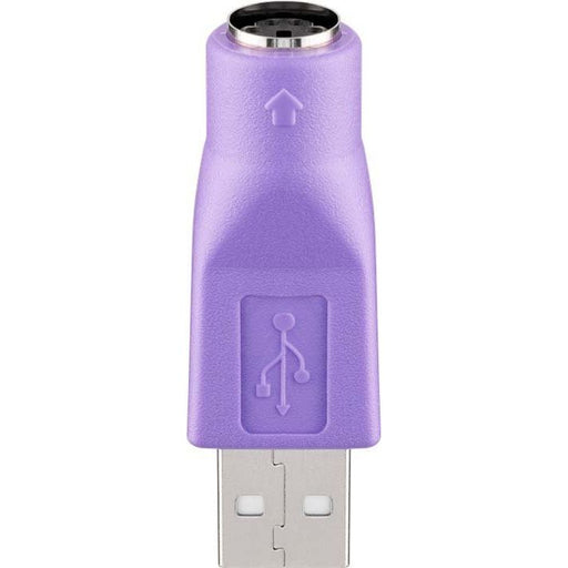 Goobay - Kommunikationstechnik-Adapter USB-Adapter 68918 violett