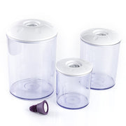 Rommelsbacher - Zubehör/Ersatzteile für Kleingeräte Vakuumier Behälter Set VCK 525 rund 0.75,1,5 + 3,0l − 3 Stück