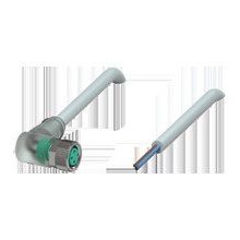 Pepperl+Fuchs Fabrik - Konfektioniertes Sensor-Aktor-Kabel Kabeldose M8 V3-WM-E2-5M-PUR gewinkelt m.2 LEDs