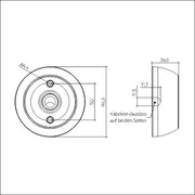 Zumtobel Group - Lichtregelsystemkomponente PIR-Sensor basicDIM #28004640 weiß