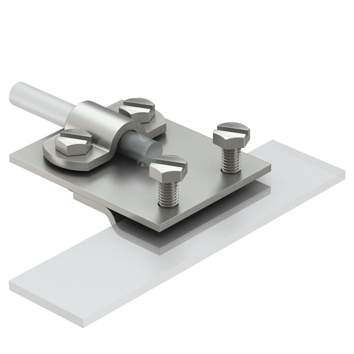 OBO Bettermann - Anschlussklemme für Blitzschutz Falzklemme 271 8-10 VA 8/10mm − 10 Stück