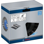 Bosch - Rotierende Drahtbürste PRO Metal heavy 2608622058 Kegelbürste 115 x