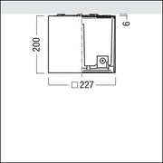 Zumtobel Group - Mechanisches Zubehör/Ersatzteile für Leuchten Anbaugehäuse PANOS INF #60800746