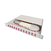 DIGITUS - Patchpanel LWL LWL-Spleißbox DN-96331-4 1HE 12xLC OM4