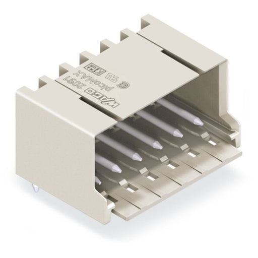 WAGO - Leiterplattensteckverbinder THR-Stiftleiste 2091-1426/200-604 Lötstift1mm, gew.,sw − 100 Stück