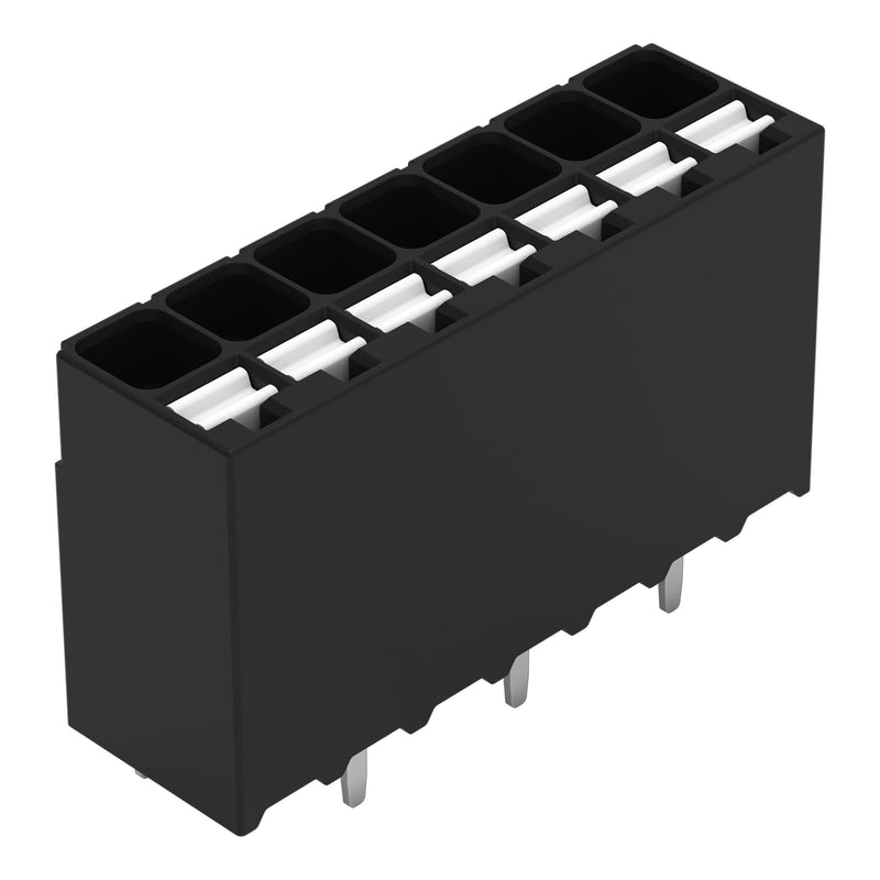 WAGO - Leiterplattenklemme THR-Leiterplattenklemme 2086-1127/997-607 Drücker,1,5mm²,sw − 940 Stück