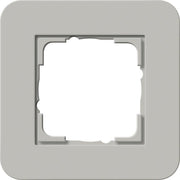 Gira - Abdeckrahmen 1fach 0211422 Grau/Anthrazit