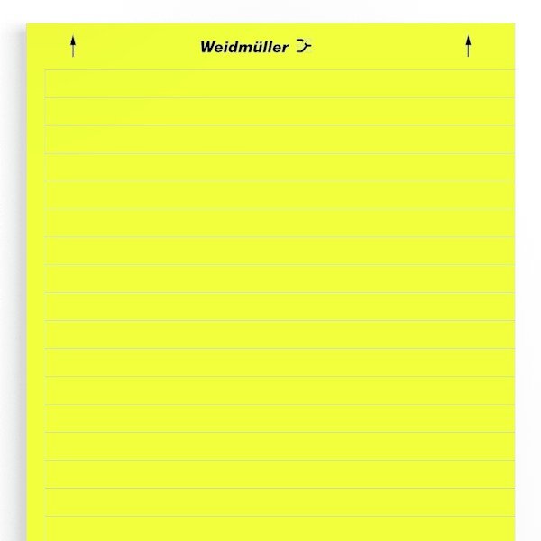 Weidmüller - Kennzeichnungsmaterial Gerätemarkierung LM MT300 202/12 GE selbstklebend,202mm − 10 Stück