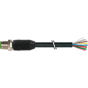 Murrelektronik - Konfektioniertes Sensor-Aktor-Kabel Stecker M12 A-kod. 7000-17001-6640100 m.frei. Leitungsende − 1 Stück