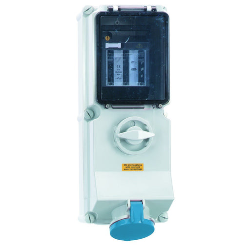 Bals Elektrotech - CEE-Steckdose abschaltbar, abgesichert (IEC 60309) CEE-Steckdose 17555 63A,4p,230V,9H,IP44
