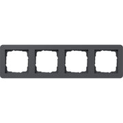 Gira - Abdeckrahmen 4fach 0214152 anthrazit