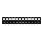 WAGO - Leiterplattenklemme THR-Leiterplattenklemme 2086-1212 Drücker,1,5mm²,sw − 72 Stück