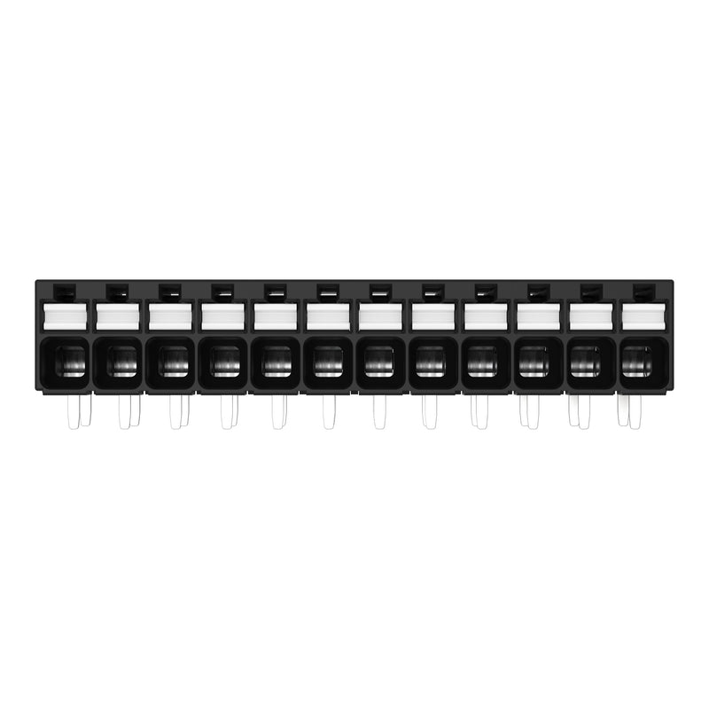 WAGO - Leiterplattenklemme THR-Leiterplattenklemme 2086-1212 Drücker,1,5mm²,sw − 72 Stück