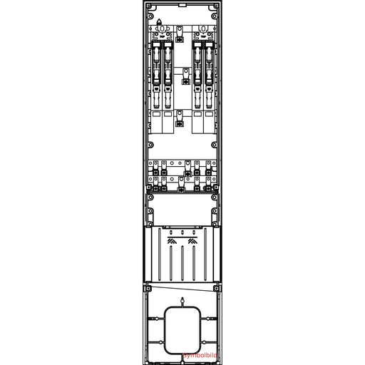 Elsta Mosdorfer - Kabelverteilerschrank LS 308 TN-S Cu30x5/EV240 LS38S.EV02E 2xNH00/PR ÜA(4+0)T1
