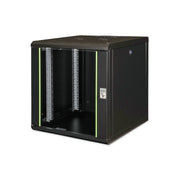 DIGITUS - Netzwerk-/Serverschrank Wandgehäuse Unique Serie DN-19 12U-6/6-SW 600x600mm (BxT)