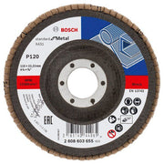 Bosch - Trenn-/Schleifscheibe Fächerschleifscheibe X431 2608603655 Standard for Metal