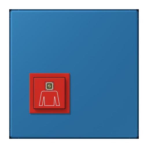 Jung - Behindertenelement für Installationsschalterprogramme Notrufsystem Ruftaster NRS LC 0834 RT 211 bleu ceruleen 31
