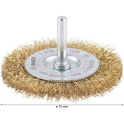 Bosch - Rotierende Drahtbürste PRO Multi Material clean 2608622009 Scheibenbürste