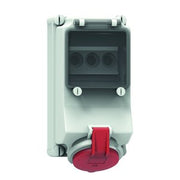 Bals Elektrotech - CEE-Steckdose abschaltbar, abgesichert (IEC 60309) Wandsteckdose abgesichert 1587 16A 5p 400V 6h IP44