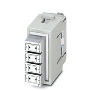 Weidmüller - Kontakteinsatz für Rechtecksteckverbinder Moduleinsatz HDC MGBIT 8 FC ModuPlug