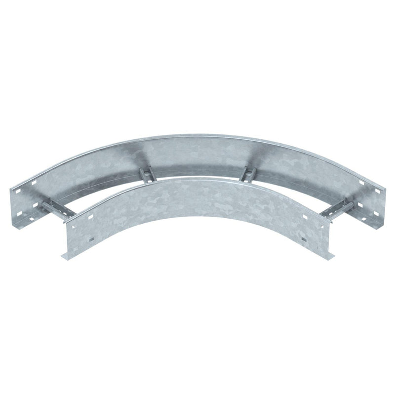 OBO Bettermann - Bogen für Kabelleiter Bogen LB 90 1120 R3 FT 90 Grad