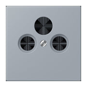 Jung - Einsatz/Abdeckung für Kommunikationstechnik Abdeckung für Sat/BK-Dose LC 990 SAT 257