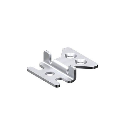 Rittal - Montagezubehör (Schaltschrank) Befestigungshalter SZ 2433.000 (VE4) für Wand Edelstahl