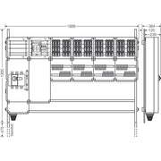 Hensel - Verteilerschrank für Energieversorgung Ladeverteiler Mi EV 11kW 24001 f.24 Ladep. a 11kW