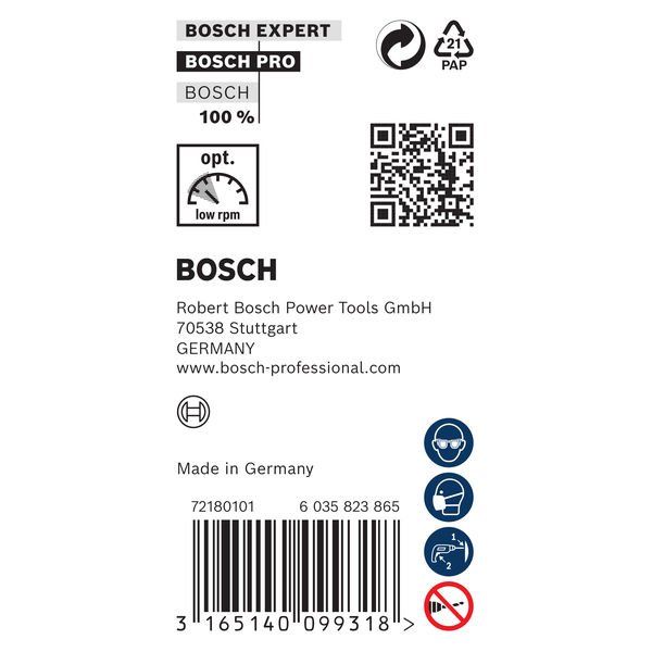 Bosch - Bohrer PRO Wood HSS 2608597165 Installationsbohrer