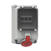 Bals Elektrotech - CEE-Steckdose abschaltbar, abgesichert (IEC 60309) Wandsteckdose GT abgesich. 15132 32A 5p 400V 6h IP44