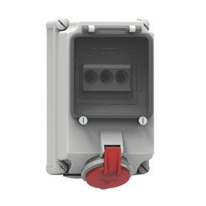 Bals Elektrotech - CEE-Steckdose abschaltbar, abgesichert (IEC 60309) Wandsteckdose GT abgesich. 15132 32A 5p 400V 6h IP44