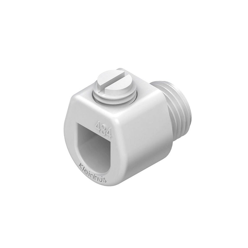 HKL - Scheibennippel für Leuchten Klemmnippel sw 434H D:3-6,5/L:18mm M10x1 − 100 Stück