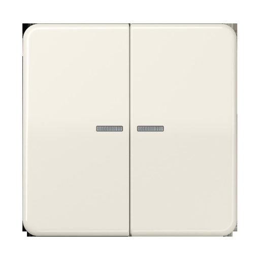 Jung - Bedienelement intelligent Taster 2fach BT CD 17102 JUNG HOME