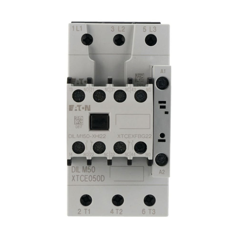 Eaton - Leistungsschütz zum Schalten von Wechselstrom Leistungsschütz DILM50-22 #277870 22kW/400V,AC(230V50