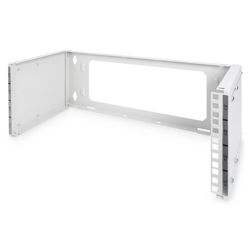 DIGITUS - Netzwerk-/Serverschrank Wandmontage-Gestell 4HE DN-19 PB-4U RAL7035